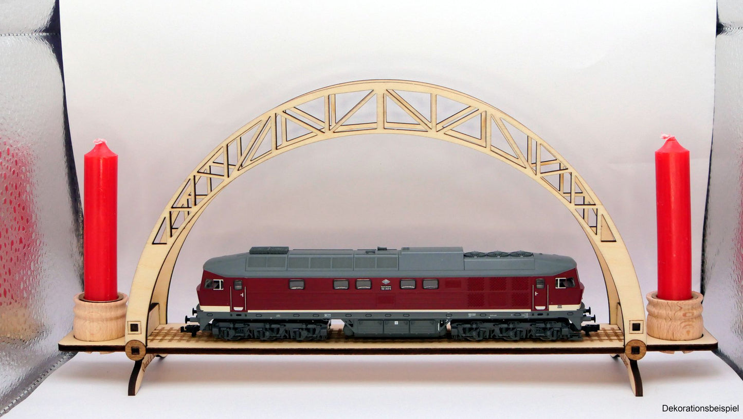 Kleiner Schwibbogen für Eisenbahnmodelle