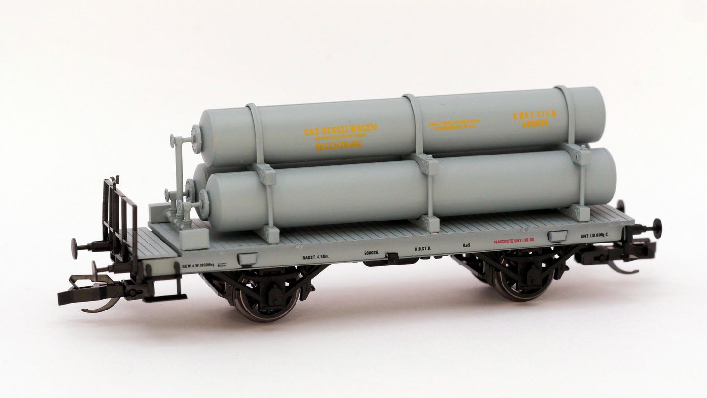 Leuchtgas-Kesselwagen der K.Bay.Sts.E.B.