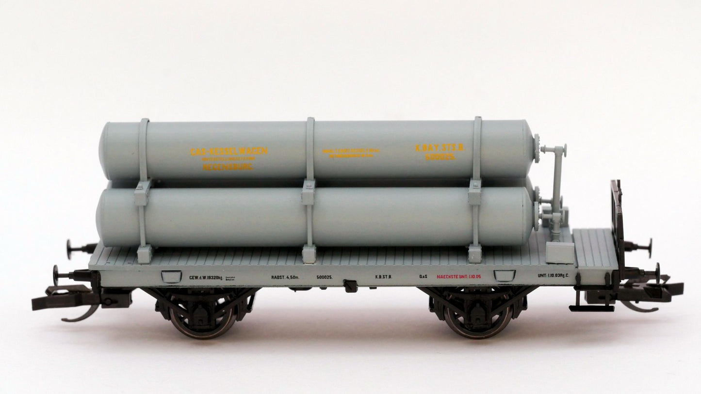 Leuchtgas-Kesselwagen der K.Bay.Sts.E.B.