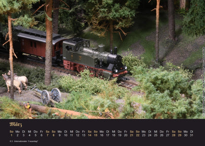 Modellbahn-Kalender 2026 | Ge(l)dern – Oberwald