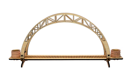 Kleiner Schwibbogen für Eisenbahnmodelle