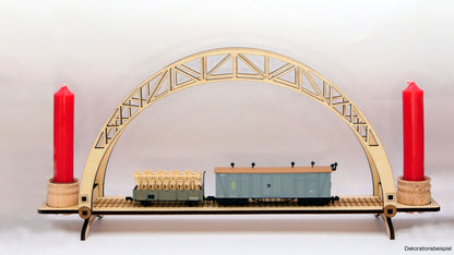 Kleiner Schwibbogen für Eisenbahnmodelle