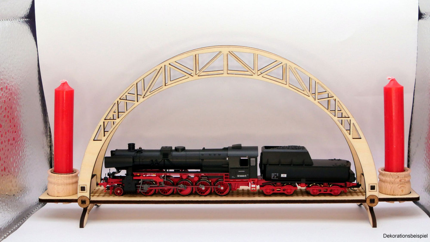 Kleiner Schwibbogen für Eisenbahnmodelle